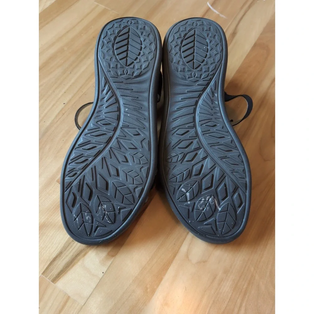 JBU Memory Foam Jambu Blue Size 9M Trendy Ocean Sandal